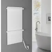 Sapho Elmis elektrische radiator 40x80cm 120W wit mat