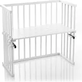 Babybay Co-sleeper Midi Wit Extra Geventileerd | Maat: 40x80 cm