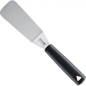 Triangle Flexibel Paletmes met Knik - 12 cm Lemmet - RVS met Ophangsysteem - Zwart