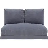 Hannah Home | Slaapbank Taida polyester grijs 120x117x68 cm slaapbanken | NADUVI