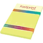 Quantore Kopieerpapier Colour A4 160gr geel 50 vel - 3 stuks