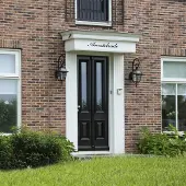 Ks Verlichting Amstelrade 2 x Buitenlamp Zwart