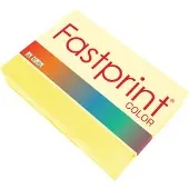 Quantore - Kopieerpapier A4 120gr zwavelgeel 250vel | Pak a 250 vel | 5 stuks