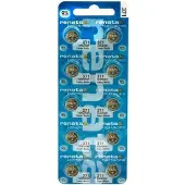 Renata 371/SR920SW zilveroxide horlogebatterij 10 pack