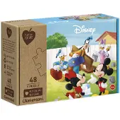 Clementoni play for future puzzel - mickey mouse, 3x48st.