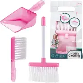 Toi-Toys Schoonmaakset Bezem met Stoffer en Blik