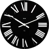 Alessi Firenze wandklok Ø36 cm Zwart
