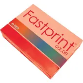 Quantore - Kopieerpapier A4 120gr felrood 250vel | Pak a 250 vel | 5 stuks