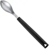 Triangle Quenelle Lepel Klein - 6 cm - Roestvrij Staal - Ergonomisch - Vaatwasserbestendig