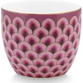 Pip studio Eierdop Flower Festival Dark Pink (Set van 6)