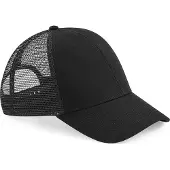 Beechfield 'Organic Cotton Trucker Cap' Zwart