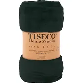 Tiseco Plaid Home Studio Cosy Black-240 x 220 cm