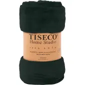 Tiseco Plaid Home Studio Cosy Black-180 x 220 cm