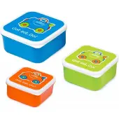Trunki eat snack doosje BLAUW 3 stuks