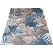 Veer Carpets Vloerkleed palm blue 200 x 290 cm