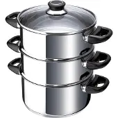 Beka Polo, Roestvrij staal, Roestvrij staal, Roestvrij staal, Zwart, Bakeliet, Glas