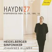 OUTHERE Heidelberger Sinfoniker, Johannes Klumpp - Haydn: 27 - Symphonies Nos. 3, 33, 108 & 14 (CD)