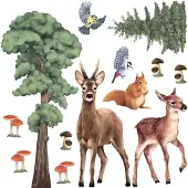 Pastelowe Love Muursticker Forest Animals II