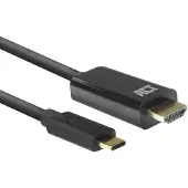 ACT USB-C naar HDMI Kabel 2 Meter