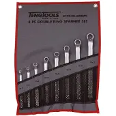 Teng Tools 6308MM 8-delige Ringsleutelset in roltas - 6-22mm