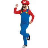 Super Mario - Super Mario Costume - Mario (104 cm) (115799M-15L-6)