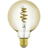 Eglo - E27 G95 Spiraal LED Lamp - Amber - Tunable White - Zigbee & Bluetooth