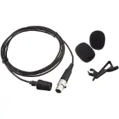 Shure CVL-B/C-TQG Miniature Cardioid Condenser Mic for Presenters