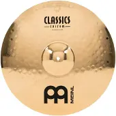 Meinl Classics Custom 18 Powerful Crash & Gear4music Boom Arm Stand Black