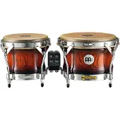Meinl Percussion Free Ride Series Woodcraft Bongos Antique Mahogany