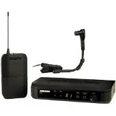 Shure BLX14E/B98-H8E draadloos instrumentmicrofoon systeem (518- 542 MHz)