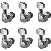 Schaller Original F-Series 6L Locking Staggered Chrome Stemmechanieken voor gitaar