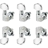 Schaller M6 90 3L/3R solid 21,7 Chrome Stemmechanieken voor gitaar