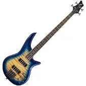 Jackson JS3Q Spectra IV IL Amber Blue Burst Elektrische basgitaar