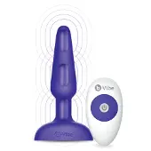 B-Vibe trio - 3-motorige anale vibrator (paars)