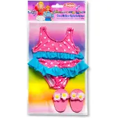 Heless Bikini met slippers 28-35 cm