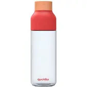 Quokka drinkfles Tritan Ice Crab 720 ml transparant/oranje
