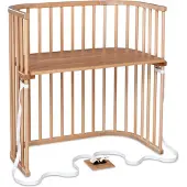Babybay Co-sleeper Boxspring Natuur Gelakt | Maat: 51x89 cm