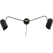 Nordal Eris wandlamp - zwart