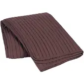 Broste Copenhagen Sena plaid aubergine - 130x180cm