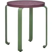 Hubsch Smile kruk burgundy/groen - 021607