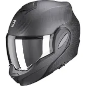 Scorpion Exo-Tech Evo Carbon Systeemhelm Mat/Zwart M, unisex