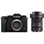 Fujifilm X-T5 systeemcamera Zwart + Sigma 18-50mm f/2.8