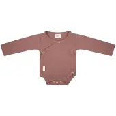 Little Indians Baby Overslagromper Lange mouw Burlwood - 3-6M