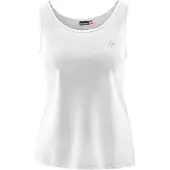 Maier Sports - Women's Petra - Tanktop 48, wit/grijs