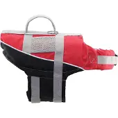 Lalizas Comfy Pet Life Jacket Rood,Zwart Max 5 kg