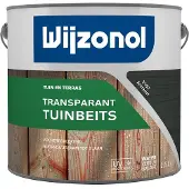 Wijzonol Transparant Tuinbeits - 3160 Antraciet - 2,5L