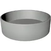 Xenz Coco keramische waskom 40cm grijs mat