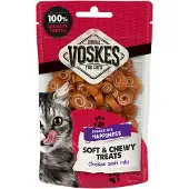 Voskes Soft & Chewy Sushi rolls kip kattensnack (60 g) 10 stuks