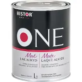 Histor One Lak Mat Alkyd (Terpentinegedragen) 500 ML - Wit