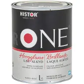 Histor One Lak Hoogglans Alkyd (Terpentinegedragen) 1 LTR - Wit